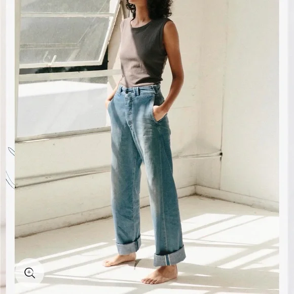 imogene + willie Light Blue Wide Leg Jeans - Picture 2 of 10